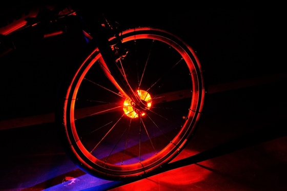 10lm LED Sepeda Spoke Light 15 Grafik Cepat Flash